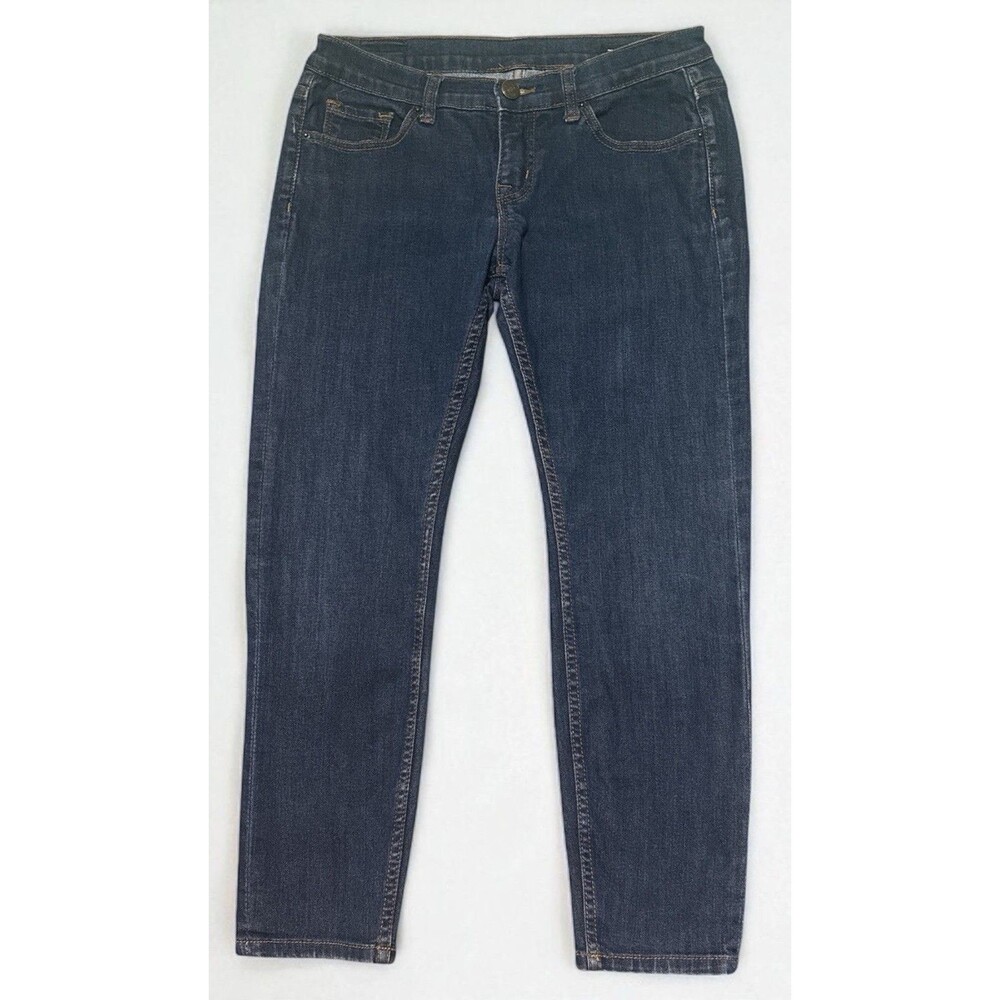 BDG Jeans Women’s 28 Cigarette Grazer Blue Mid Rise Cropped Stretch Urban